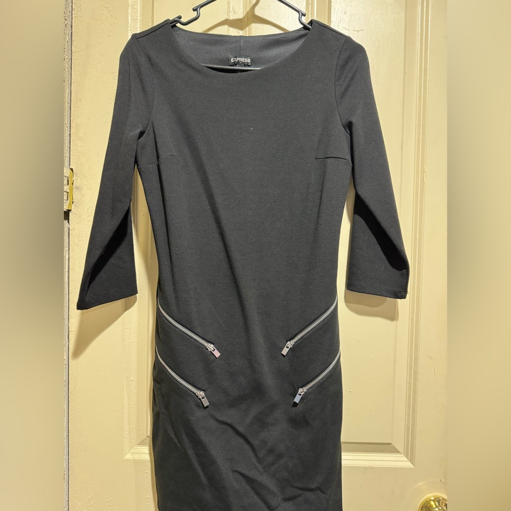 express bodycon mini dress// only worn once// $30
